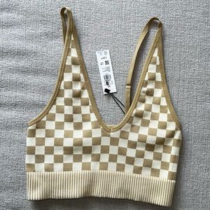 GARAGE checkered tank